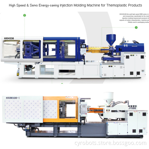 250 Ton High Speed Energy Saving IML Automatic Plastic Injection Molding Machine